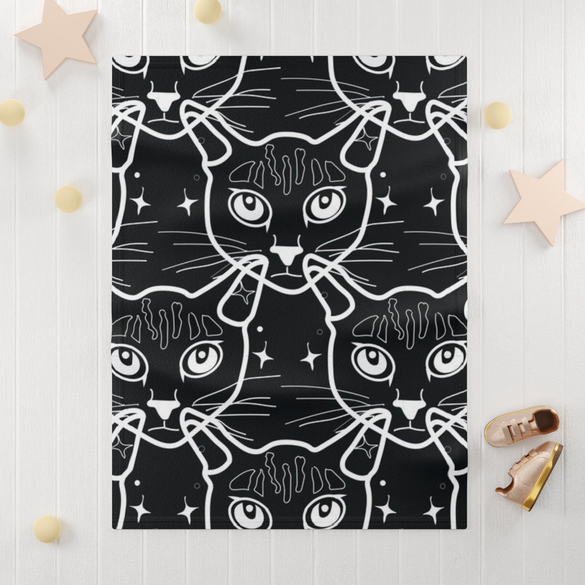 Good Kitty Soft Fleece Baby Blanket
