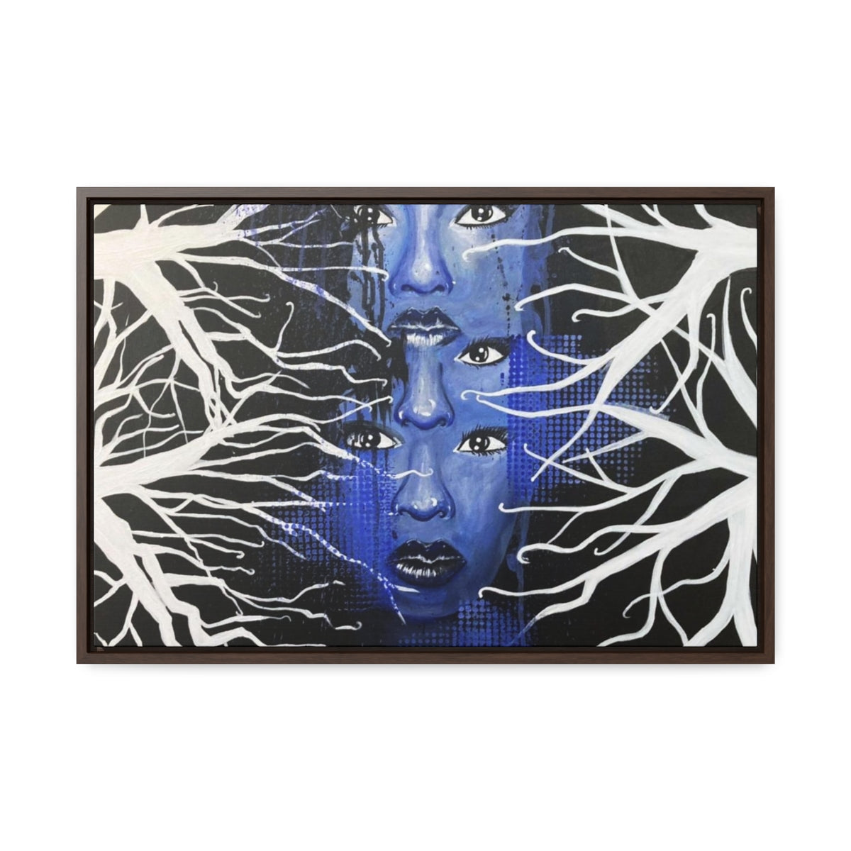 "Untitled" Painting by Kelly Kresconko PRINT on Gallery Canvas Wraps, Horizontal Frame