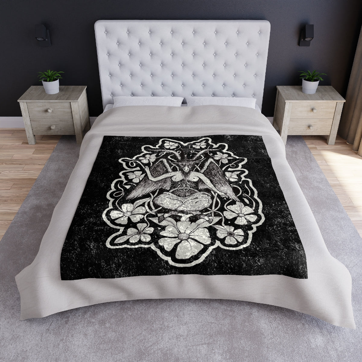 BAPHOMET Velvet Blanket