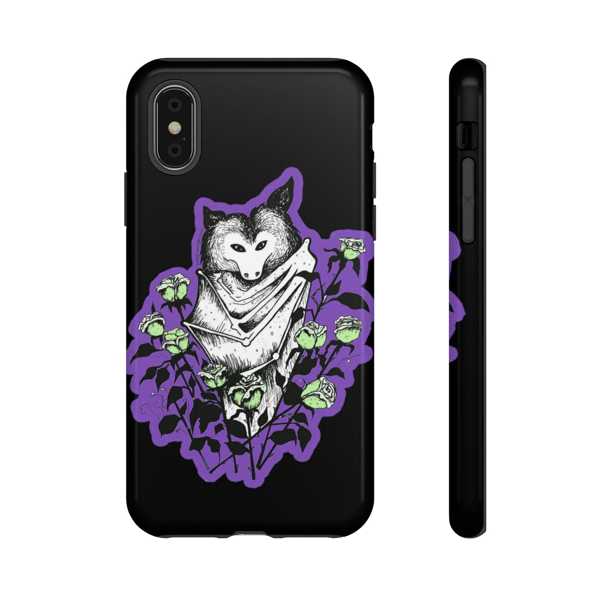 Blue Batty Phone Case