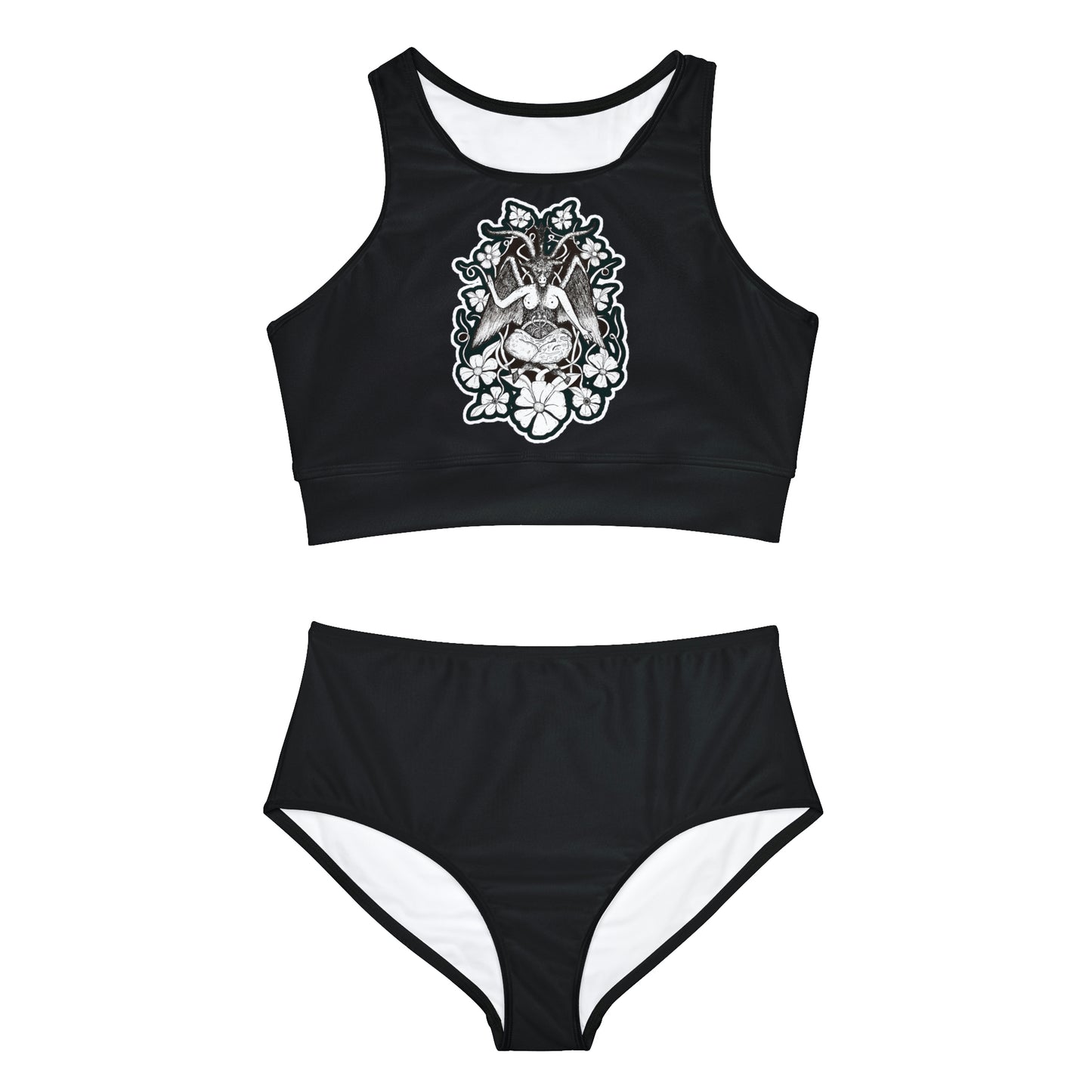 Baphomet Luxe Sporty Bikini Set