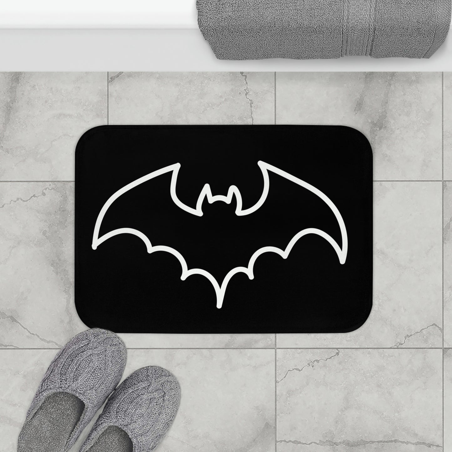 Hollow Batty Bath Mat in 2 sizes