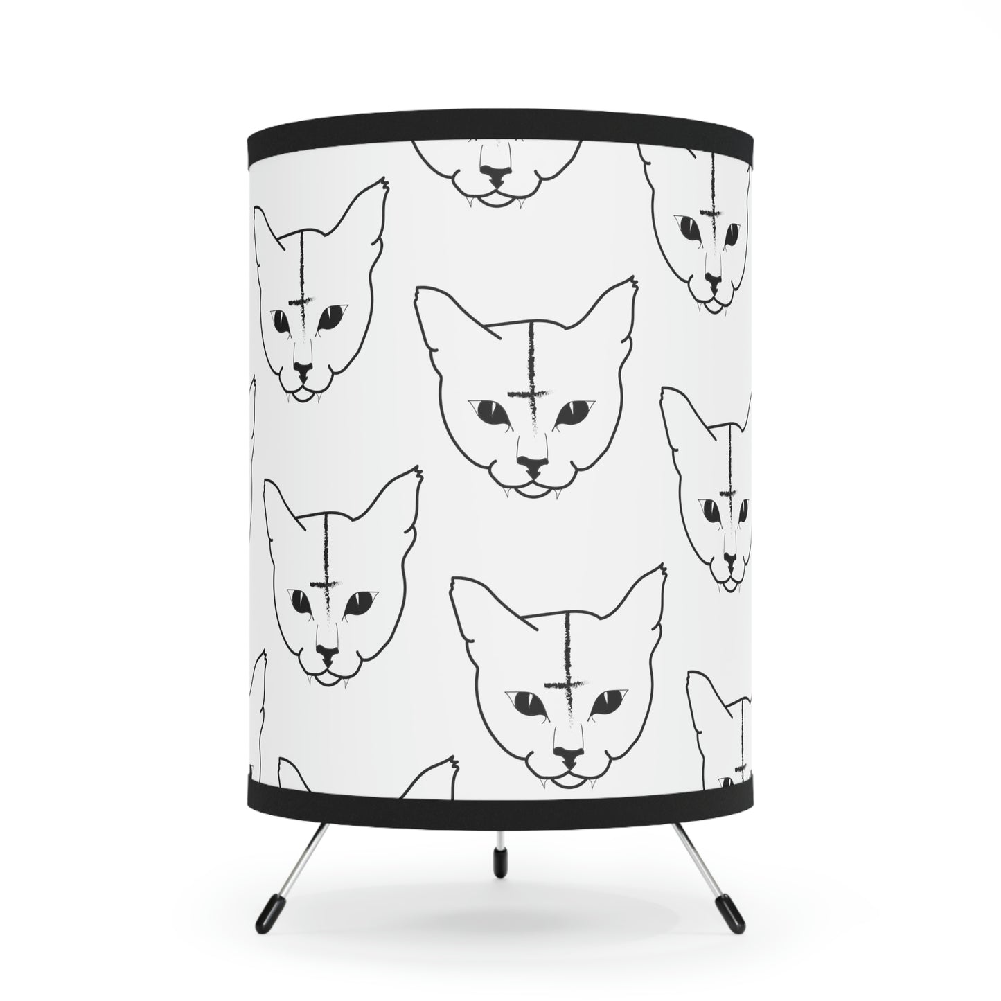 Hell O'Kitty Lamp with High-Res Printed Shade, US\CA plug