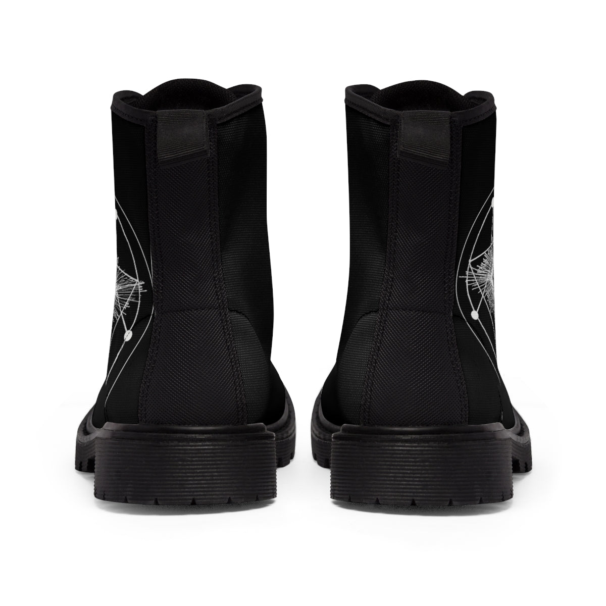 ENLIGHTENMENT PRINT Women's Canvas Boots