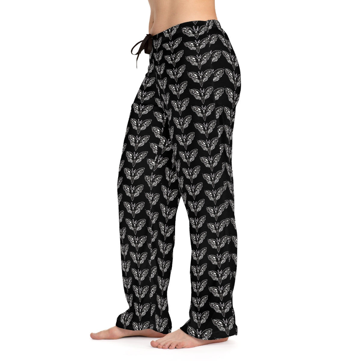 *DeathMoth* By Kelly Kresconko Pajama Pants