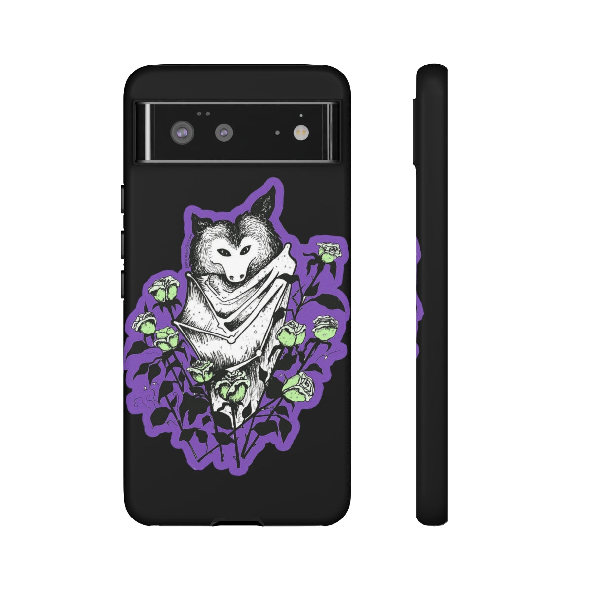 Blue Batty Phone Case