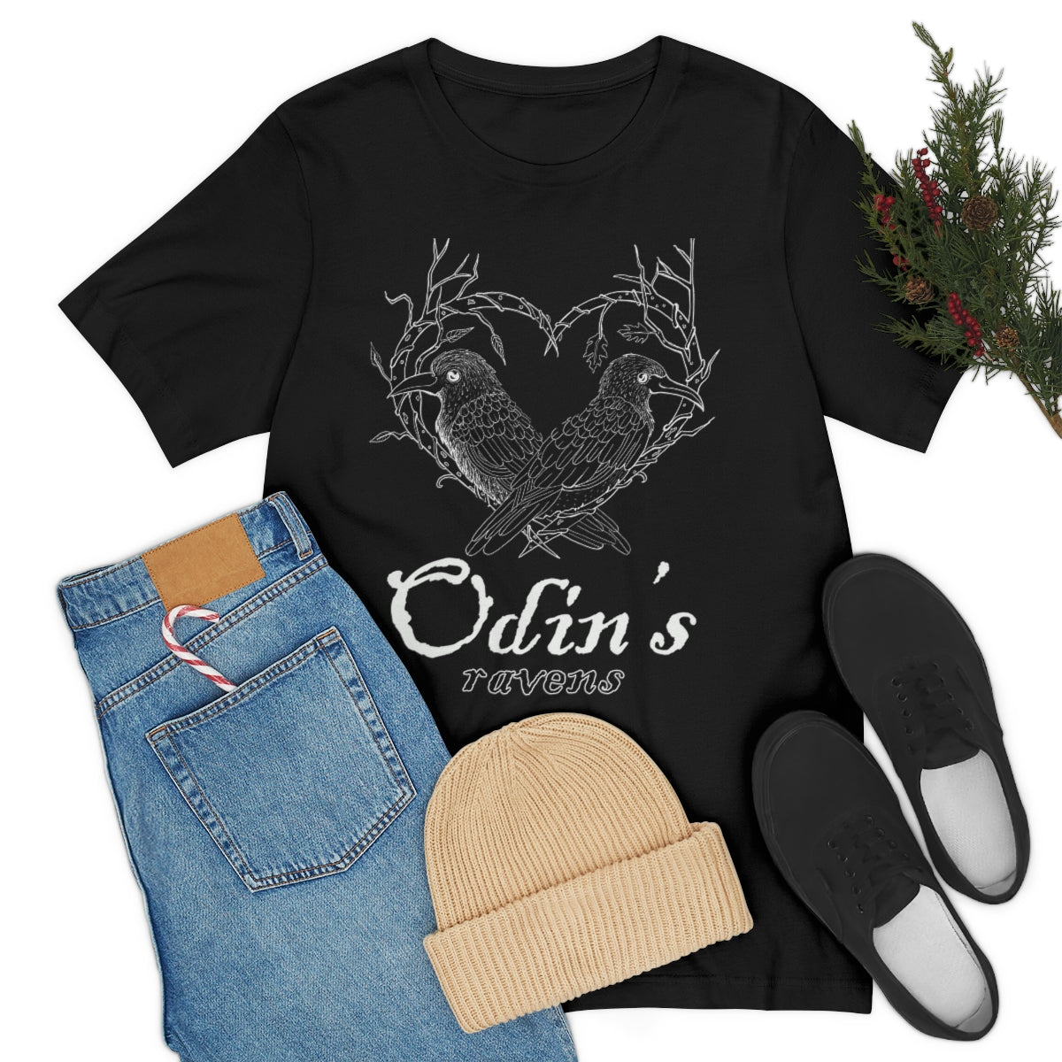 Odin's Ravens Unisex Jersey Short Sleeve Tee