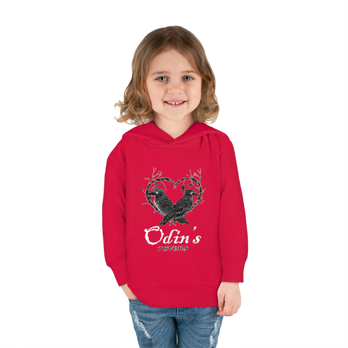 Odin's Ravens Toddler Pullover Fleece Hoodie