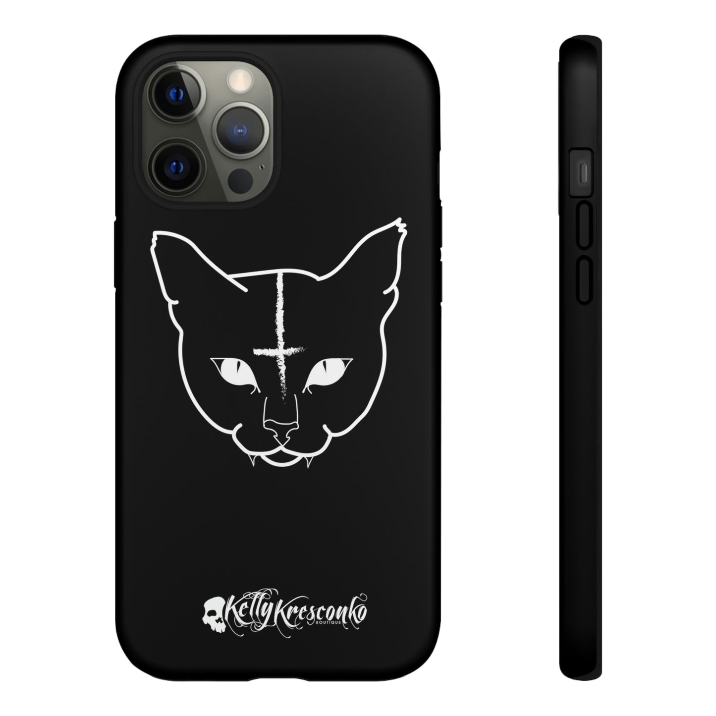 Hell Cat Phone Case (40 different sizes to choose from)