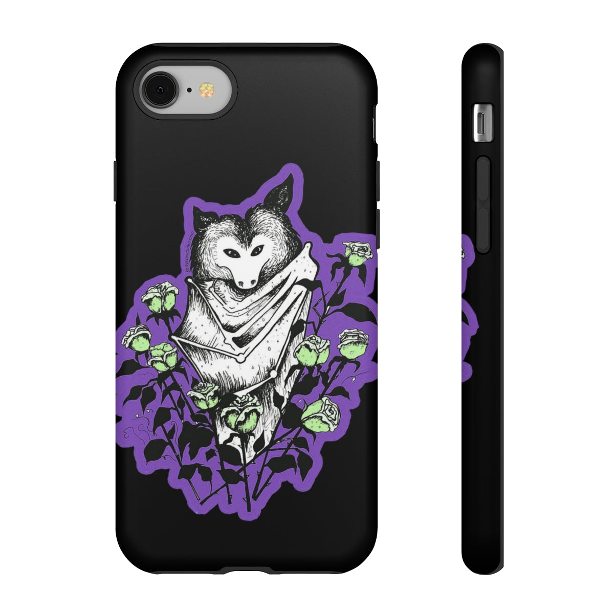 Blue Batty Phone Case