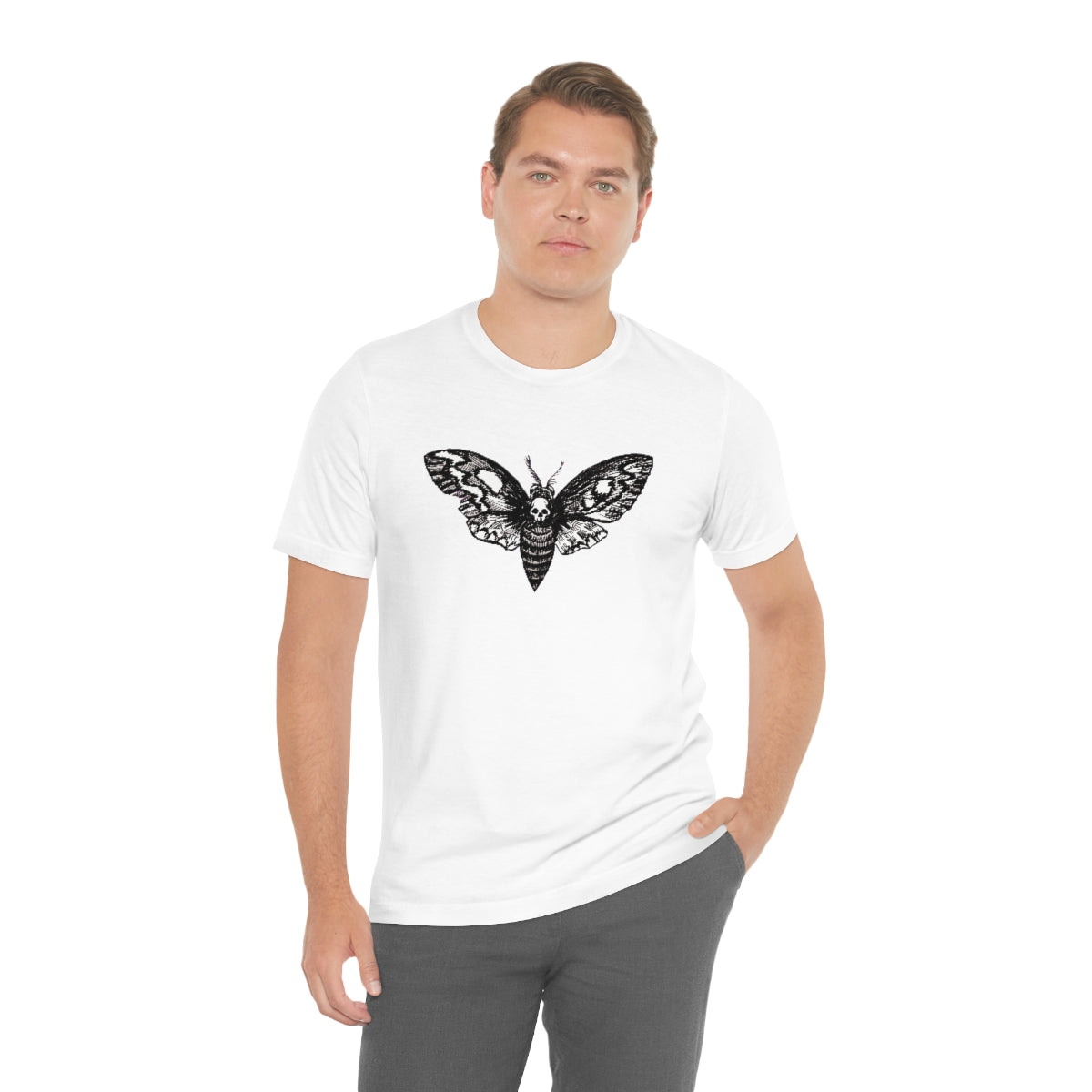 *DeathMoth* By Kelly Kresconko Jersey Short Sleeve Tee