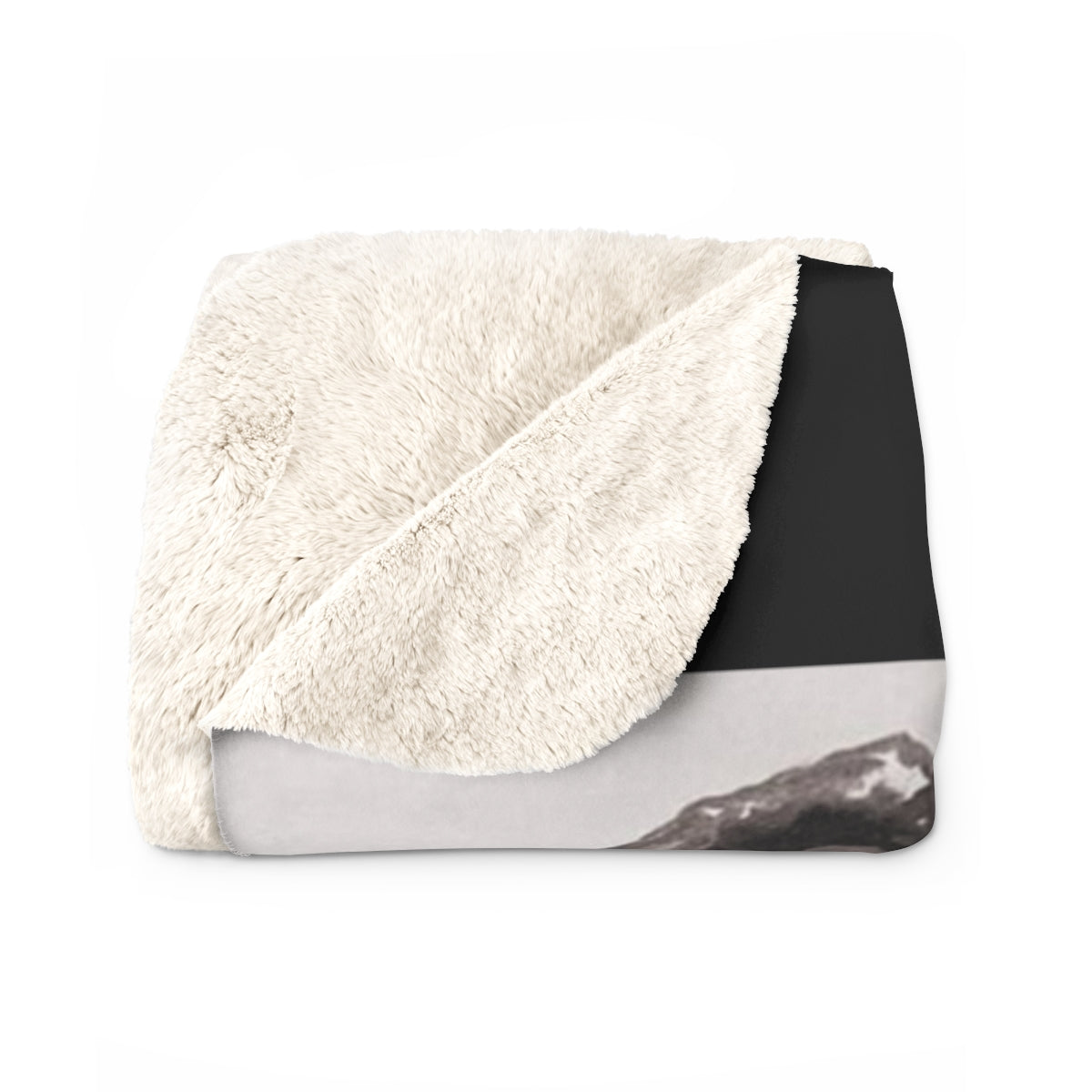 "Melancholy Felines" By Kelly Kresconko Sherpa Fleece Blanket