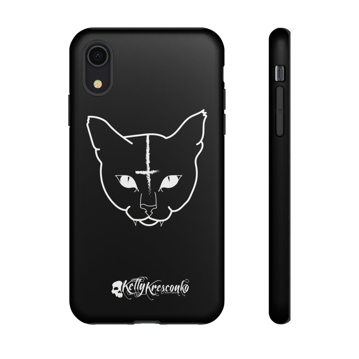 Hell Cat Phone Case (40 different sizes to choose from)