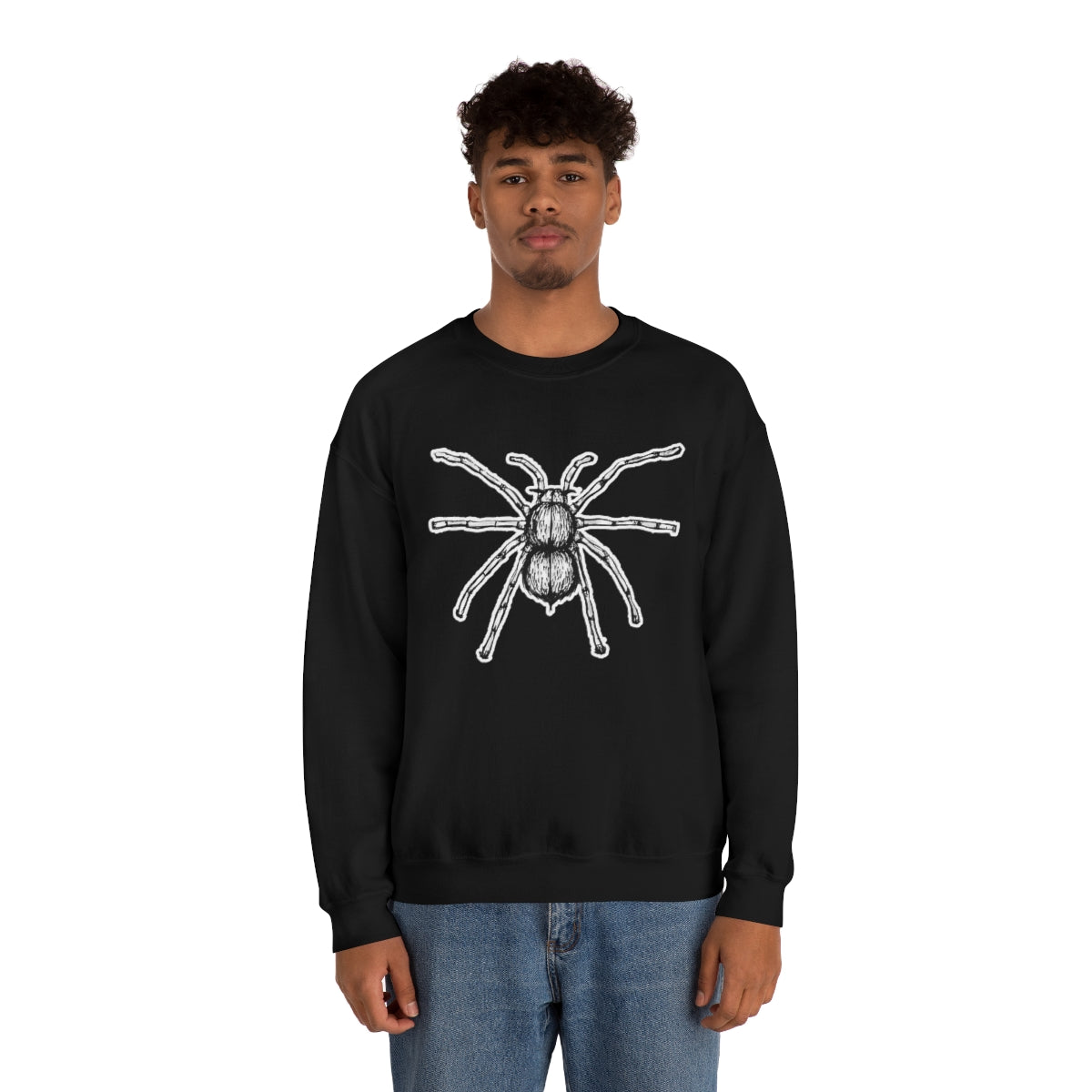 Sketchy Spider Unisex Heavy Blend™ Crewneck Sweatshirt