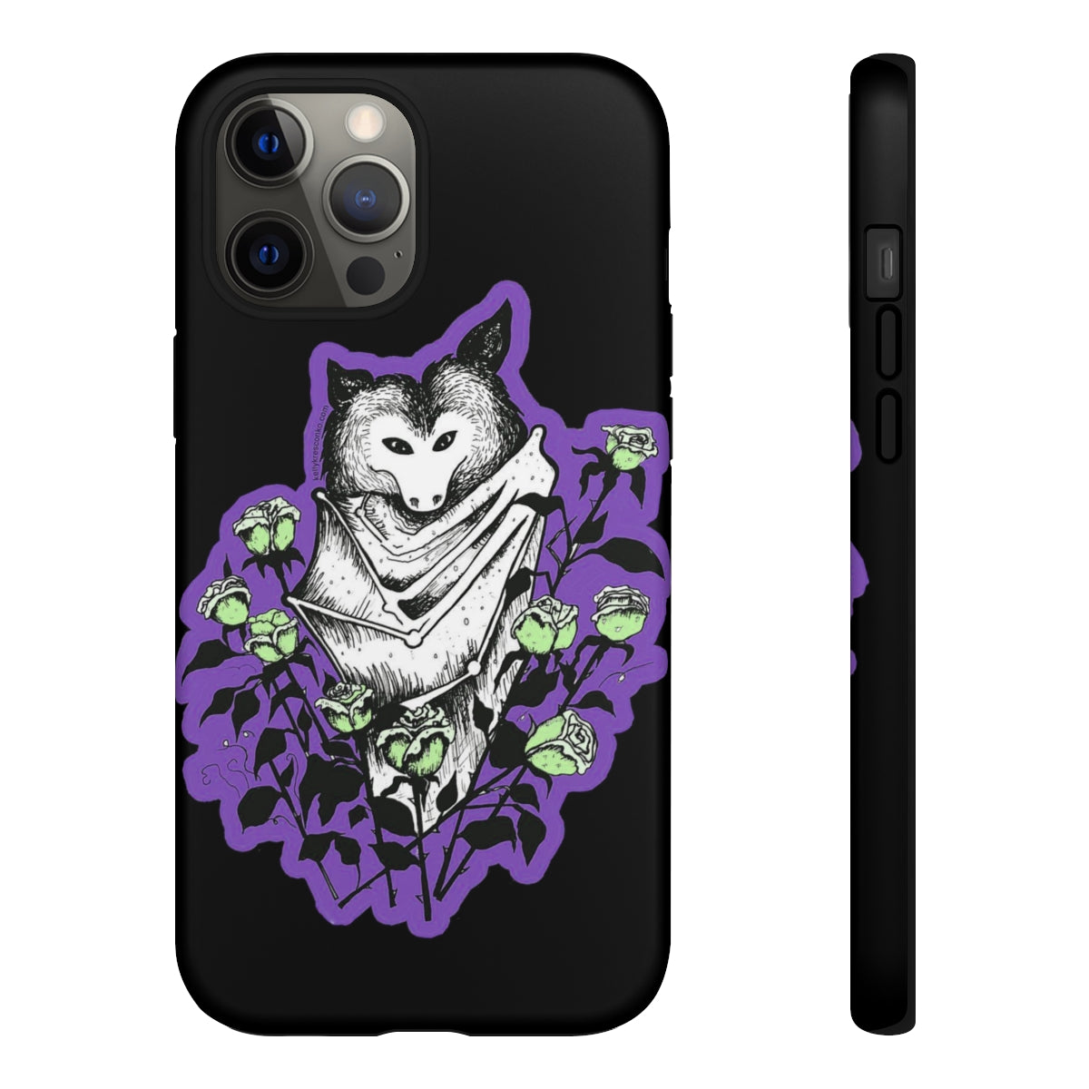 Blue Batty Phone Case