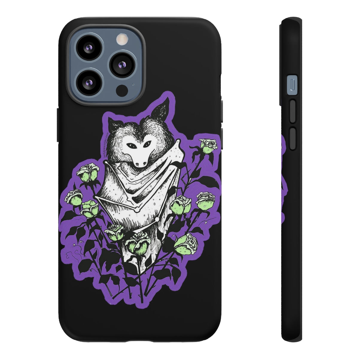 Blue Batty Phone Case