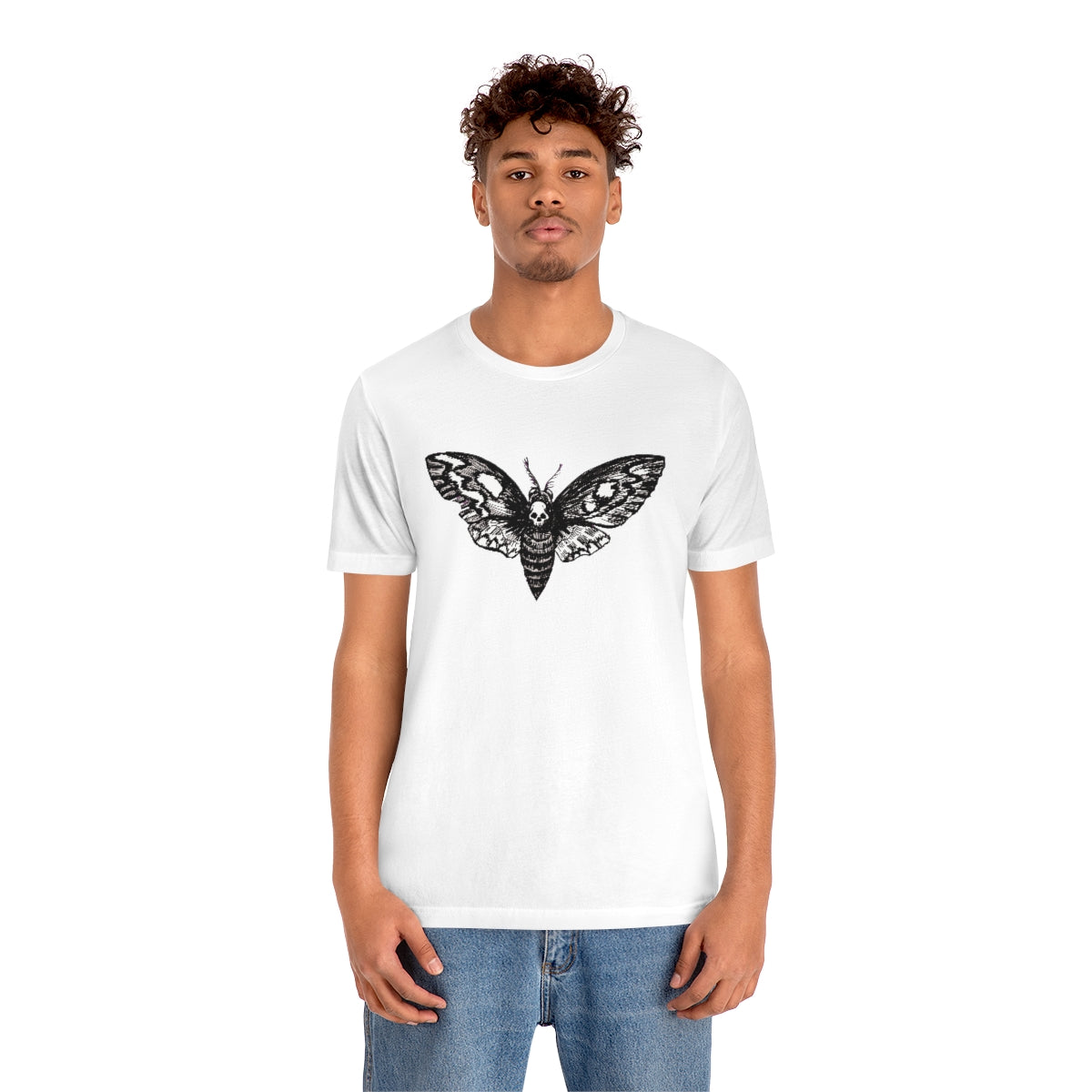 *DeathMoth* By Kelly Kresconko Jersey Short Sleeve Tee