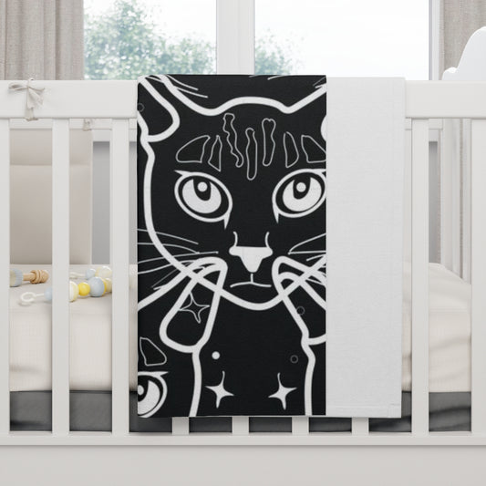 Good Kitty Soft Fleece Baby Blanket