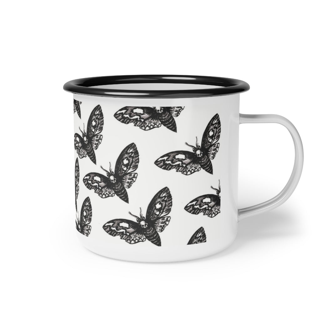 Deathmoth Enamel Camp Mug