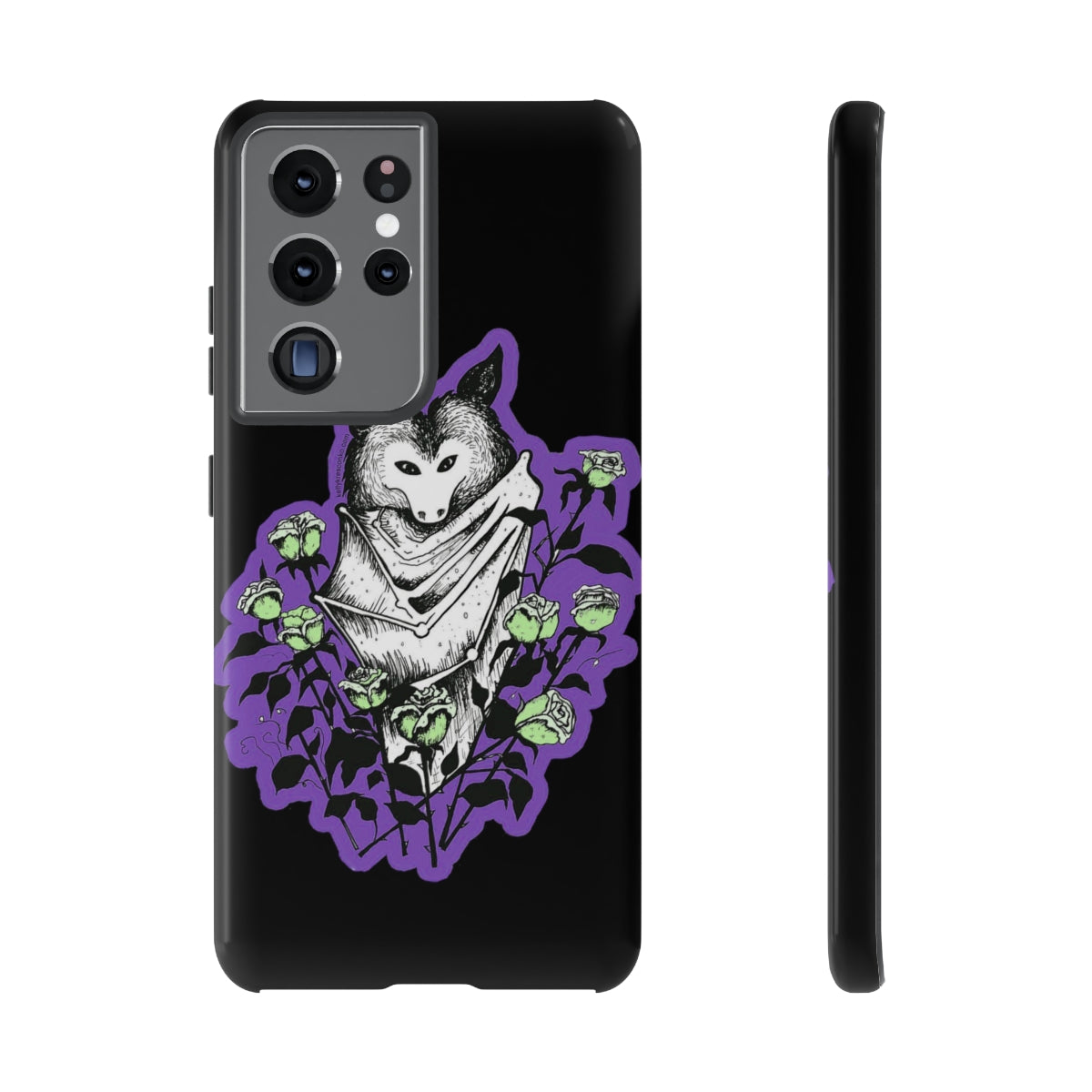 Blue Batty Phone Case