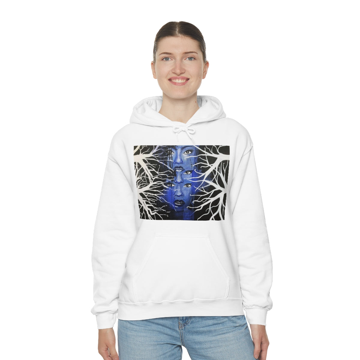 Unisex Heavy Blend™ Hooded Sweatshirt Painting by Kelly Kresconko